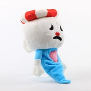 uiuoutoy Cuphead Game Toy Ghost Plush Doll Stuffed Toy 11'' Figure