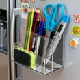 thumbnail image 5 of AGCAN 2 Pack Acrylic Magnetic Pen Holder, Magnetic Dry Erase Marker Holder with Powerful Magnets, Acrylic Pen Organizer Marker Organizer for Whiteboard, Refrigerator, Office Desk, Classroom, Locker, 5 of 9