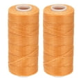 thumbnail image 1 of Unique Bargains Orange Polyester Waxed Leather Sewing Thread, 55 Yards, 2 Pack, 1 of 6