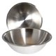 thumbnail image 1 of Juego de 2 tazones para mezclar de 8 cuartos de galón, cocina comercial profesional de acero inoxidable de Winco, base plana de 13,25 pulgadas de diámetro, 1 of 2