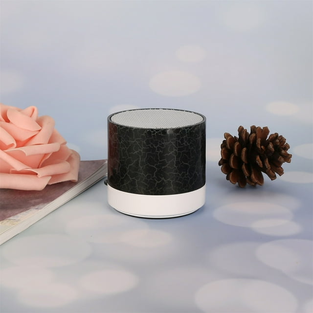 EGNMCR Sound Machine Led Mini Wireless Bluetooth Speaker A9 Led Night Tf Usb Fm Musical Audio Bluetooth audio