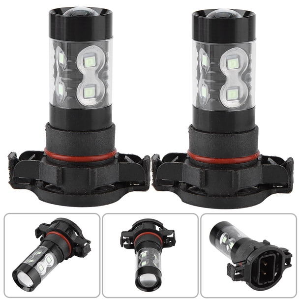 H16 5202 8000K Ice Blue 100W 20LEDs Kit De Bombillas Para Faros Delanteros Luz Antiniebla Lámpara De Conducción Para Automóvil