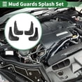thumbnail image 2 of Guardabarros Splash Mud Flaps para Mitsubishi Lancer-ex 2010-2016 con accesorios de montaje, 2 of 6