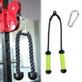 thumbnail image 1 of Accesorio para tirar hacia abajo de tríceps, accesorio de cable trasero con hebilla, cuerda para tirar hacia abajo de tríceps de alta resistencia, Verde, 1 of 8