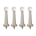 thumbnail image 2 of Liberty Premium Doorstop Metal Solid Rigid Door Stop Brushed 3" (Satin Nickel, 4 Pack), 2 of 4