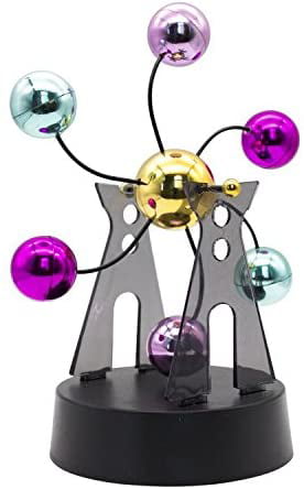 Kinetic Art Perpetual Mobile Swinging See Saw Motion Battery Desk Electronic Toy 