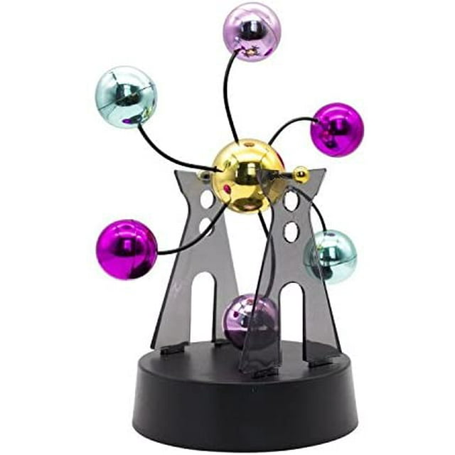 TFixol Kinetic Art Spinning Balls - Electronic Perpetual Motion Desk Toy Home Decoration