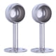 thumbnail image 1 of 2 soportes universales de montaje en techo de acero inoxidable cepillado para barra de cortina (1), 1 of 7
