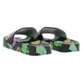 thumbnail image 4 of Champion Ipo Catch Print Slide GS Boys Shoes Size 4, Color: Black/Multicolored, 4 of 5