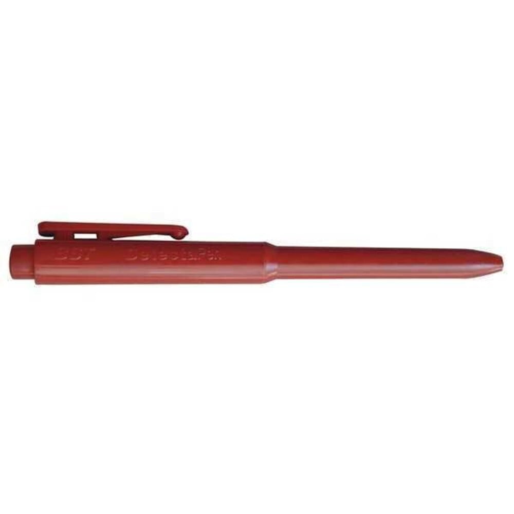 Detectapro Metal Detectable Retractable Pen, Red, PK25 RJPENRDRD
