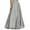GY2, variant on MIXUE Skirts For Women Summer Solid Color Pleated Elastic High Waist A Line Elegant Maxi Skirt Holiday-Wear,Gray,XL