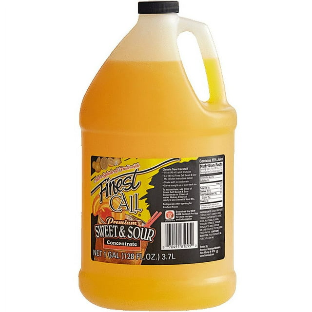 Finest Call Concentré de Mélange Sucré et Acidulé 1 Gallon