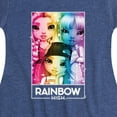 thumbnail image 3 of Rainbow High - Rainbow Sparkle Box - Toddler And Youth Girls Fit And Flare Dress, 3 of 4