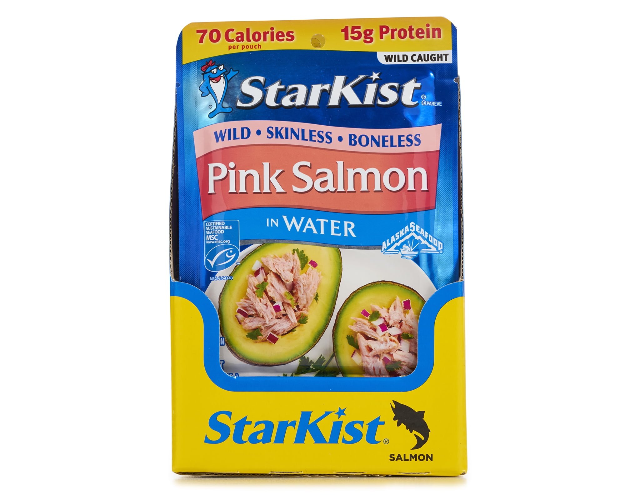 StarKist Wild Pink Salmon 12 x 2.6oz Boneless & Skinless