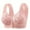 Light Pink, variant on Women’s Bras Women's Double Support Wireless Bra, Full-coverage Wirefree Bra Light Purple 36