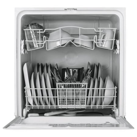 GE GSD2100VWW 64 dB White Built-In Dishwasher