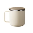 thumbnail image 2 of Cagogo Stainless Steel Coffee Mug, 400ml Insulated Travel Mug With Handle And Lid, Double Wall Vacuum Thermal Tumbler For Hot Cold Drinks, Leak Proof Reusable Coffee Cup For Office Car Camping, 2 of 6