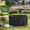 thumbnail image 3 of Bgsha 210D Garden Round Table And Chair Cover Set Furniture Cover Dust Cover, 3 of 7