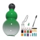 thumbnail image 4 of Botella de agua de calabaza Botella de agua deportiva liviana para viajes Deportes al aire libre Verde, 4 of 8