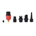 thumbnail image 1 of Sup Air Pump Adapter Inflatable Paddle Rubber Boat Kayak Air Valve Adaptor Tire Compressor Converter 4 Nozzle, 1 of 5