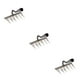 thumbnail image 3 of Ounissouiy Herramienta de rastrillo de clavos artefacto hecha de acero al carbono para aflojar eficazmente el suelo herramientas agrícolas [6 ] Type1 NO1, 3 of 6