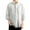 White, variant on Bcfgryg Men's Casual Solid Half Sleeve Cotton Linen Shirt Button Turn-Down Collar Shirt Men's Slim Fit Dress Shirts