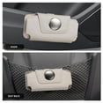thumbnail image 3 of Sunglass Holder For Car  Car Sunglass Holder Leather Automotive Eyeglasses Holder Protective Box Clip Eyewear Hard Shell Storage Organizer Accessories With Magnetic Closure gorgeous, 3 of 4