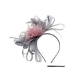 thumbnail image 4 of Ornement Photo en Forme de Fleur pour Femmes Rose Club Headdress, 4 of 4