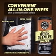 thumbnail image 2 of Toallitas limpiadoras para cuero Chemical Guys 30 unidades Quick Detailer, 2 of 6