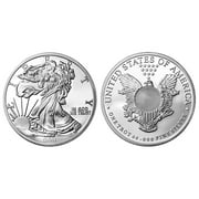 1 Troy oz Sunshine Mint Walking Liberty Design .999 Silver Round Mint Mark SI