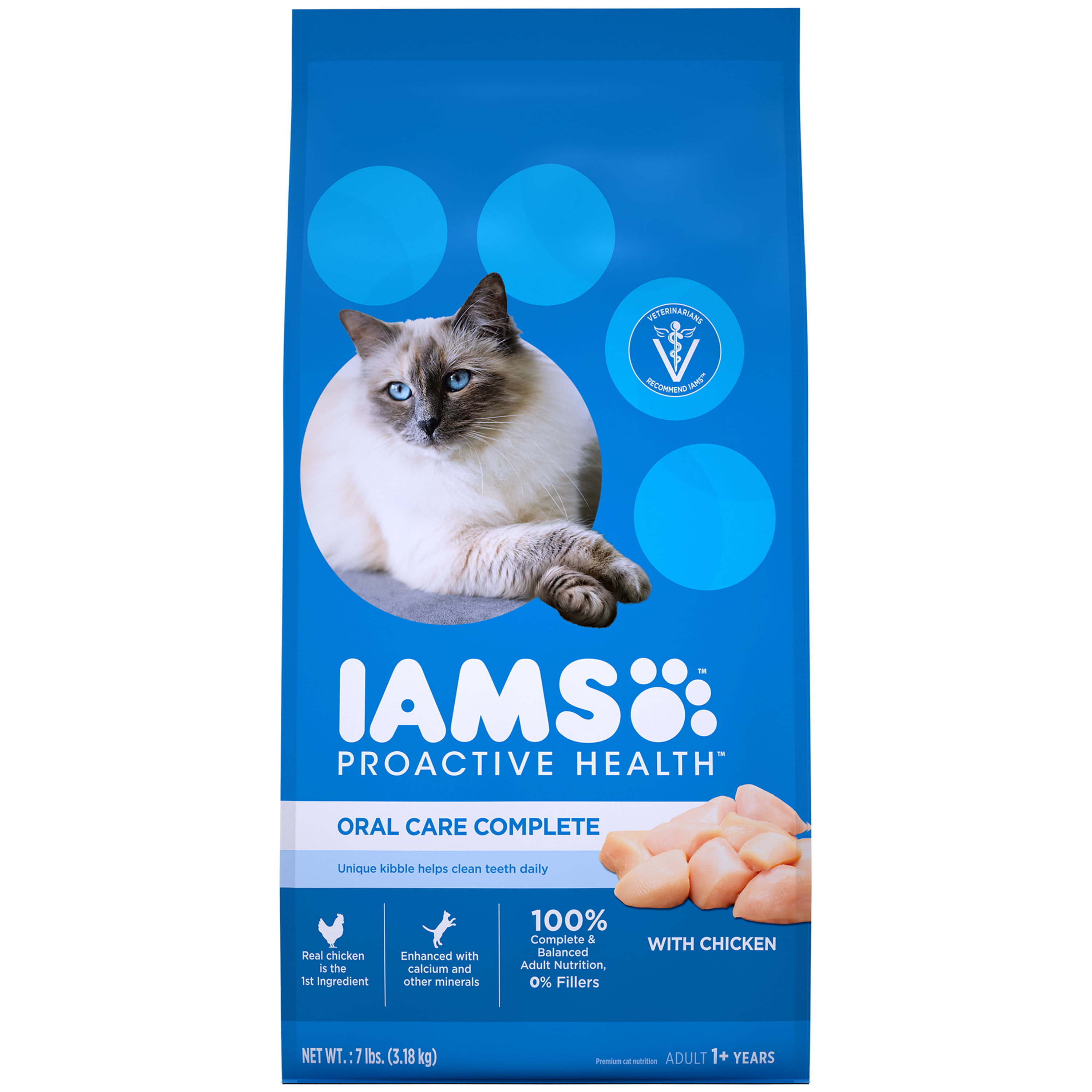 Iams Proactive Health Oral Care Complete with Chicken Adult Dry Cat