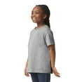 thumbnail image 4 of Gildan Youth Heavy Cotton T-Shirt, Blank Tee for Crafts & DIY, Kids Short Sleeve Tee, Sport Grey, XS, 4 of 5
