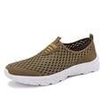 thumbnail image 4 of AUDeals Men's Slip On Sneakers, Lightweight Mesh Walking Shoes with Non Slip Comfort for Summer Fall and Travel, 4 of 8