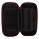 thumbnail image 2 of Bolsa de almacenamiento para consola de juegos, carcasa rígida, doble cremallera, funda protectora portátil para Switch, cremallera roja, normal, 2 of 14