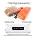 thumbnail image 2 of Zootealy Vacuum Sealer Machine, Vacuum Air Sealer by Automatic Vacuum Air Sealing System for Food Preservation W/Built-In Cutter Dry & Moist Food Modes Led Indicator Lights Easy To Clean, 2 of 6