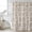Brown, variant on Farmhouse Sage Green Waterproof Shower Curtain, Stall 36"x78" Washable Polyester Fabric Shower Curtains for Bathroom, Vintage Flower Leaf Botanical Decorative Bathtub Curtain Sets with Hooks