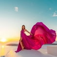 thumbnail image 2 of Unique Flying Gown Photoshoot Dress | Flowy Dress | Tulle Dress | Long Flying Dress | Flying Dress for Photoshoot| Long Train Dress |Women's Handmade Flying Dresses, 2 of 6