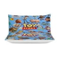 thumbnail image 3 of Toy Story 3 Piece Bedding Set Cartoon Comforter Set Cute Duvet Cover Sets Super Soft Aldult Bedding Set Kids Bedroom Gifts,1 Duvet Cover with 2 Pillowcases 90"x90", 3 of 8