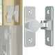thumbnail image 3 of Pestillo de puerta, herraje de puerta interior antipérdida de 90 grados, cerradura deslizante para hotel, Plata de 90 grados., 3 of 7