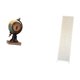 thumbnail image 5 of Reloj De Mesa Moderno Con Figura De Globo Terráqueo Y Pantalla De Lámpara De Pie De Papel. Reloj De Escritorio Coleccionable Y Artístico Con Pantalla Para Lámpara De Pie De Salón., 5 of 8