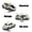 White with OPP Bag, variant on 1:32 Vintage Die-Cast Racing Car Toy,High-Quality Metal Alloy, Manual Pull-Back, Suitable for Ages 3+,Collectible Classical Car