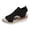 Black, variant on Womens Platform Wedge Gladiator Sandals Stylish Comfortable Elastic Mesh Espadrilles Memory Foam Chunky High Heels Athletic Slip on Walking Summer Shoes Beige Size 8