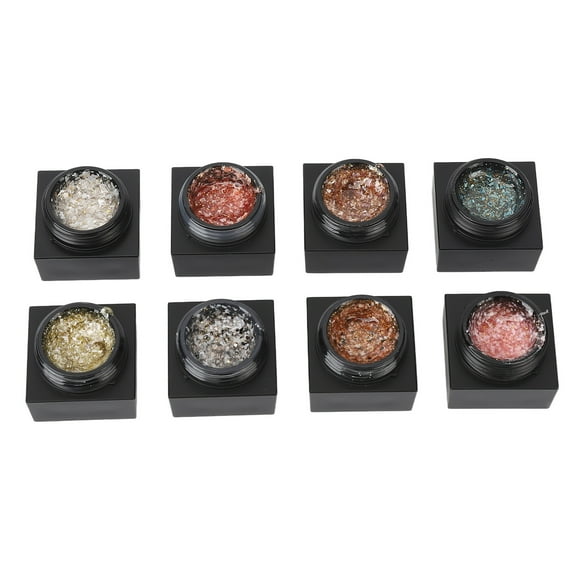 Esmalte de gel de concha de, gel de rayos uv bricolaje brillante portátil para principiantes para el salón de uñas