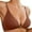 Gold, variant on Front Closure Bra for Women V Padded Seamless Bras for Women No Underwire Small Bust Push Up Bra Bralette