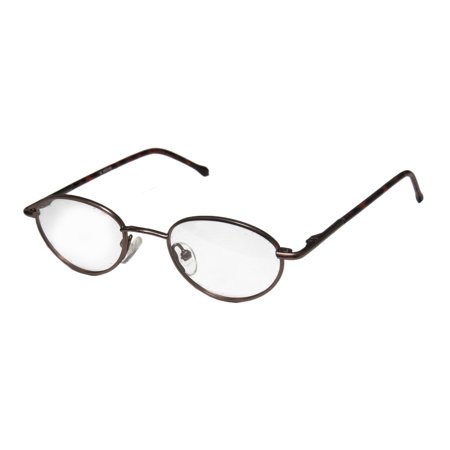 New Forget-Me-Not Kla0001 Unisex/Boys/Girls/Kids Designer Full-Rim Matte Brown Classic Design Casual Frame Demo Lenses 42-18-120 Spring Hinges Eyeglasses/Eyewear