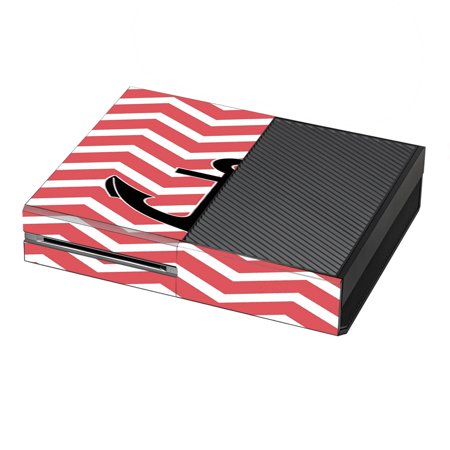 Skin Decal For Xbox One Console / Chevron With Black Anchor