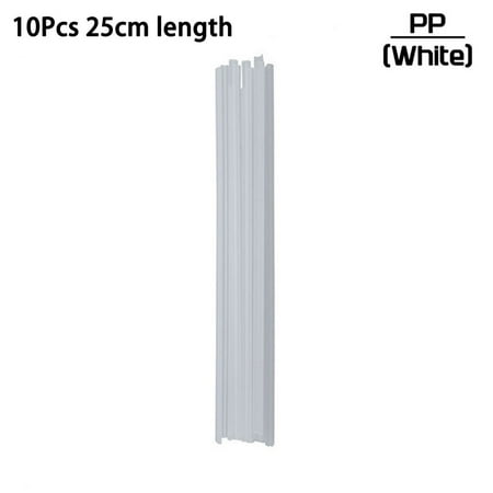 

BAMILL 10Pcs 9.84 Inch Plastic Welding Rods ABS/PP/PVC/PE Welding Sticks Bumper Repair