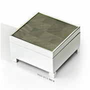 Charming Grey Mother of Pearl with Silver Finish Musical Keepsake - Under the Sea (The Little Mermaid)