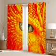 thumbnail image 2 of Castle Fairy Dragon Blackout Curtains Set of 2 (52x84 Each),Magical Animal Window Curtains, 2 of 6