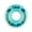 Aqua, variant on Sure Grip Outdoor Roller Skate Wheels - Oasis (57mm x 33mm / 82A, Set of 8)